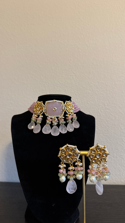 Pretty in Pink Choker Set